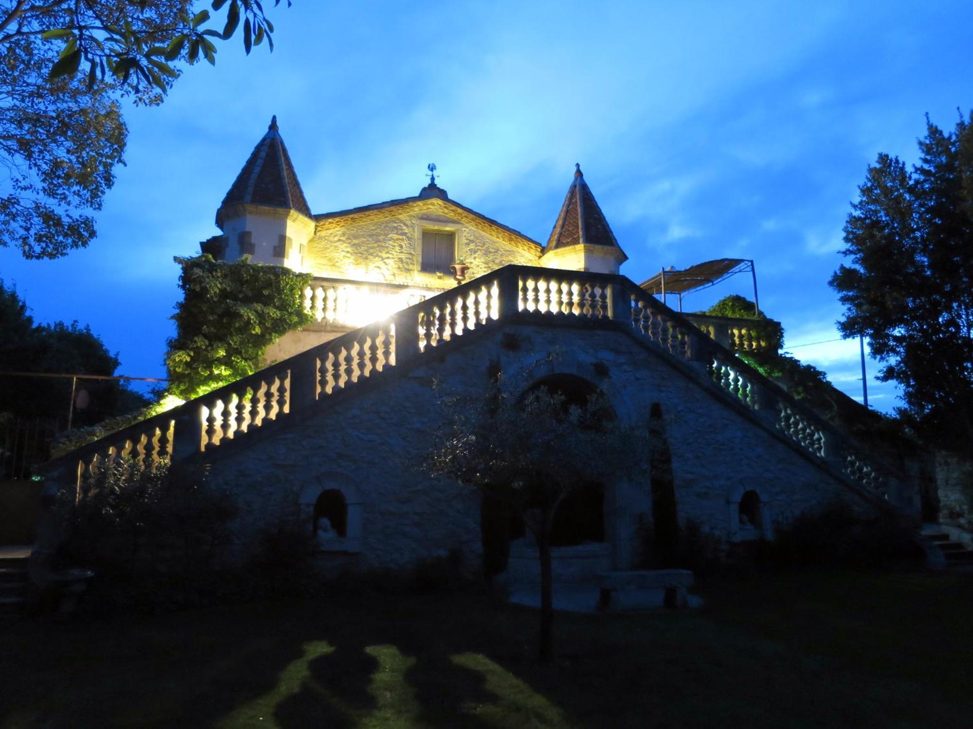 Bed and Breakfast Les Deux Tours Brignon Zewnętrze zdjęcie