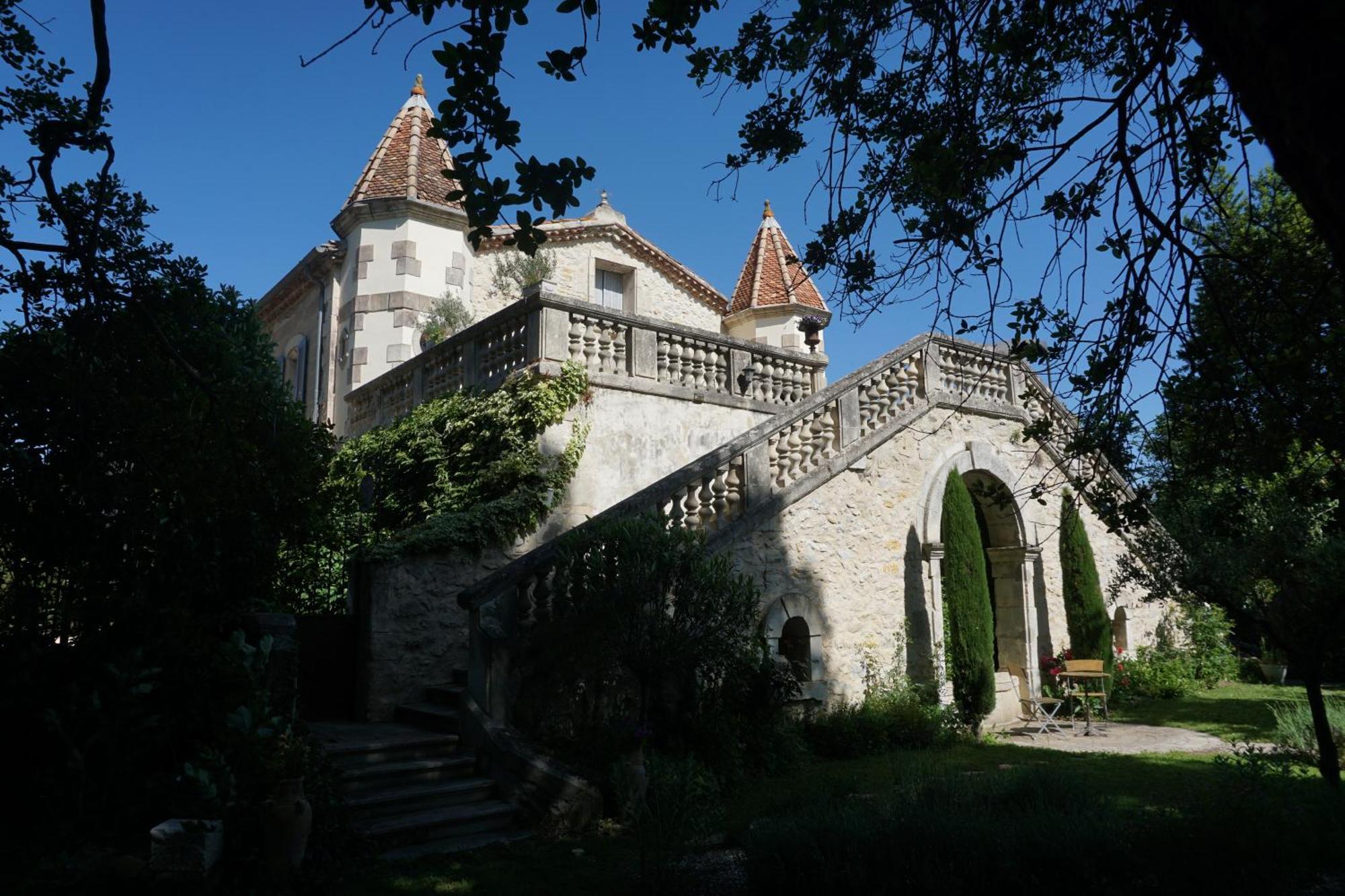 Bed and Breakfast Les Deux Tours Brignon Zewnętrze zdjęcie