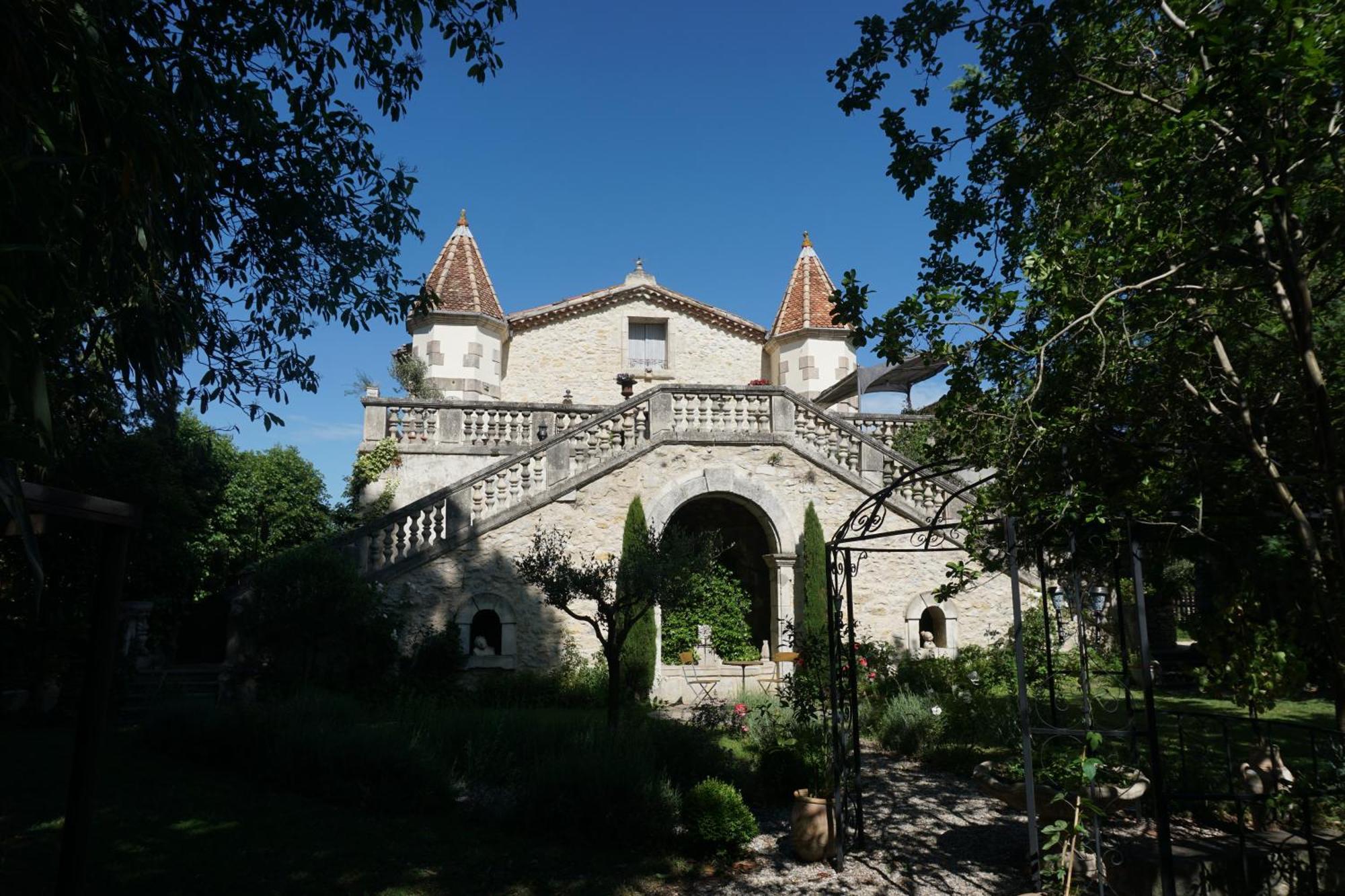 Bed and Breakfast Les Deux Tours Brignon Zewnętrze zdjęcie