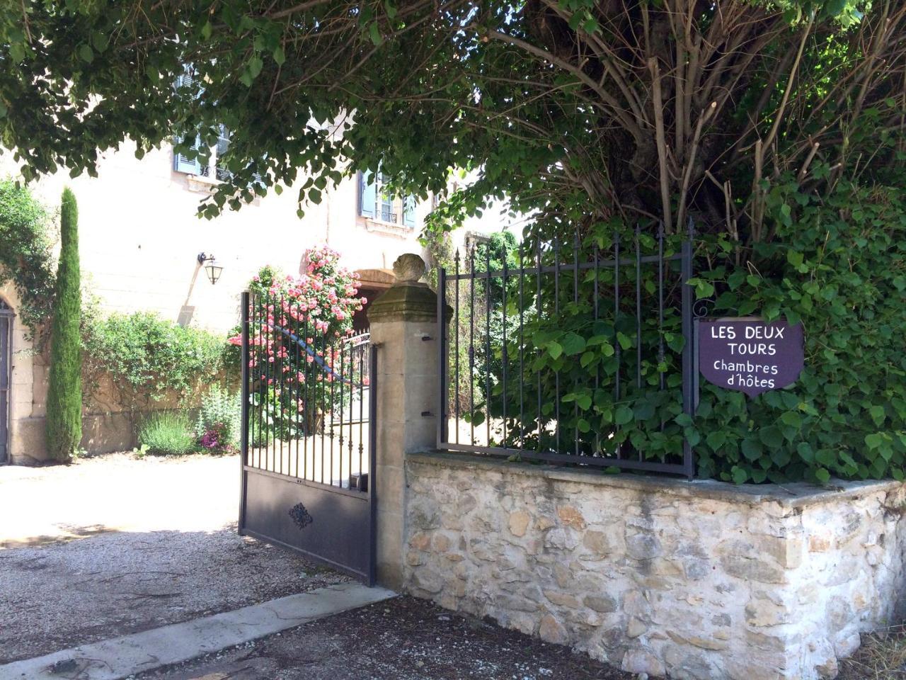Bed and Breakfast Les Deux Tours Brignon Zewnętrze zdjęcie